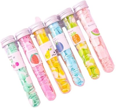 Mavles Beauty 6 pcs Flower Design Tube Shape Bottle Paper Soap Clean Soft Bath For Travel(6 x 25 g)