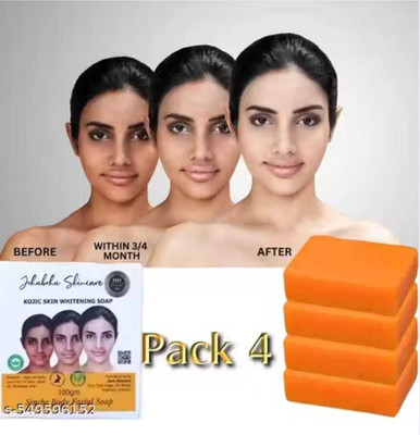 Dr. NAvadiya skincare Body Kojic Soap ( pack 4)(4 x 100 g)