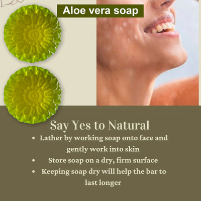 TERIHAR Aloe Vera & Avocado Oil Soap (100GM) (PACK OF 2)(200 g)