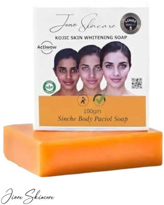 ACTIWOW Jiore Soap Whitening Papaya for Tanning Removal(100 g)