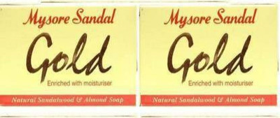 MYSORE SANDAL Gold (2×125g)(2 x 62.5 g)