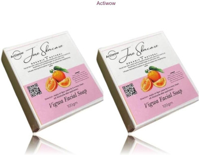 ACTIWOW Jiore Vigwa Soap for Even Tone & Hydrating Finish Combo(2 x 100 g)