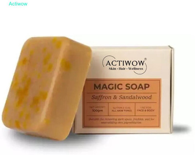 ACTIWOW Magic Soap Herbal Calm Bar with Lavender and Basil(100 g)