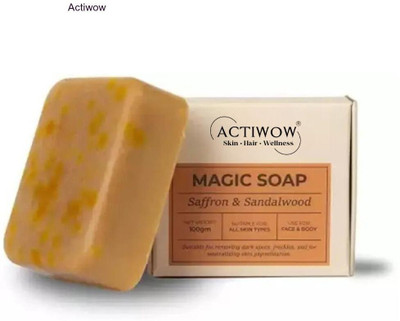 ACTIWOW Magic Soap Summer Skin Bar with Cool Cucumber and Lemon(100 g)