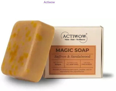 ACTIWOW Magic Soap Herbal Bloom Bar with Floral and Earthy Blend(100 g)