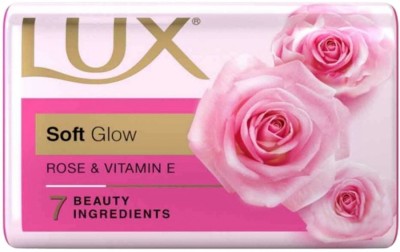 LUX Soft Glow Rose & Vitamin E For Glowing Skin Soap Beauty Soap 100 g(100 g)