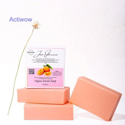 ACTIWOW Jiore Skincare Vigwa Face Whitening Soap with Argan Oil & Lactic Acid A01(100 g)
