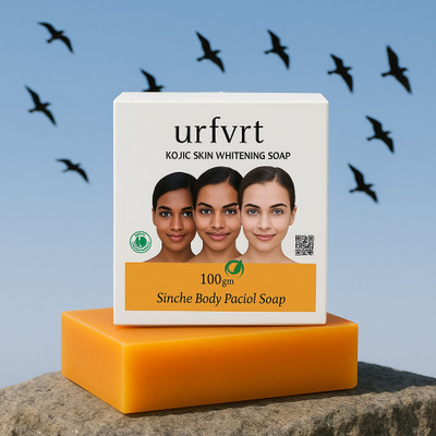 UrFvrt Jiore Sinche Deep Cleansing Kojic Whitening Bar for Smooth Skin(100 g)