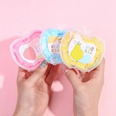eiliaz Paper Soap Disposable Mini Soap Paper Scented Paper Soap Bath Flakes(3 x 10 g)