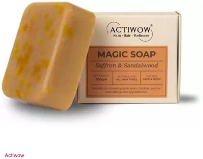ACTIWOW Magic Soap Floral Charm Bar with Lavender and Geranium(100 g)