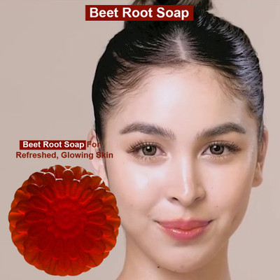 CHITAKSH Goat Milk Beet Root Soap (1 x 100 g) (100GM) (PACK OF 1)(100 g)