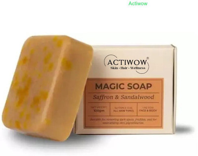 ACTIWOW Magic Soap Herbal Pearl Bar for Glowing, Polished Skin(100 g)
