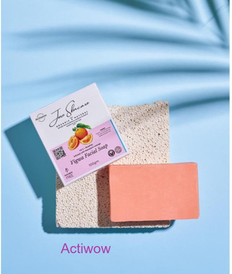 ACTIWOW Jiore Skincare Vigwa Whitening Soap with Vitamin E & Argan Oil Pack of 2(2 x 100 g)