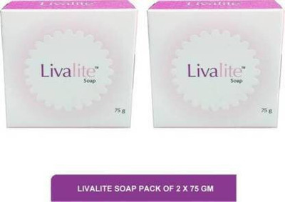 Livalite soap - skin lightening soap(pack of 2)75g (2 x 75 g)(150 g)