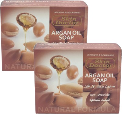 SKIN DOCTOR Moroccan Argan Oil Soap Nourishing Anti-Wrinkle 100g(2 x 100 g)