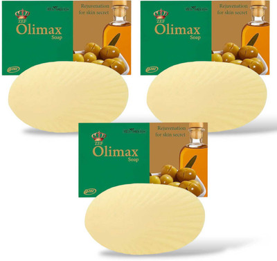 ZEE DRUGS Olimax Soap for rejuvenation of skin(Pack of 3) 75gm each(3 x 75 g)