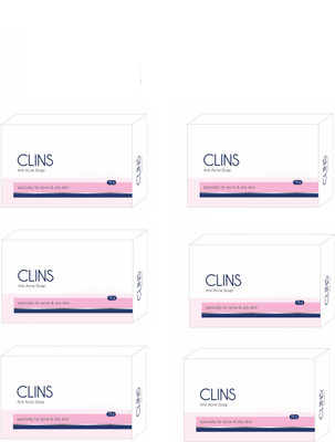 ZGLOW sunday best offer c l i n s o l soap 75 gm @ 6 ( pack of 6 )(6 x 75 g)
