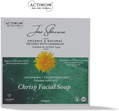 ACTIWOW Jiore Chrisy Soap Anti-Aging Kojic Acid for Even Skin Tone(100 g)