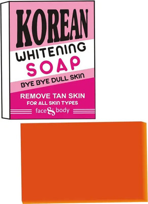 loviton Korean Whitening Soap Remove Tanning, BrighteningFace & BodySoap X KonjacAcid(100 g)