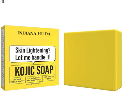 INDIANA HUDA Kojic Soap 100g Fast Action on Pigmentation & Spots(100 g)