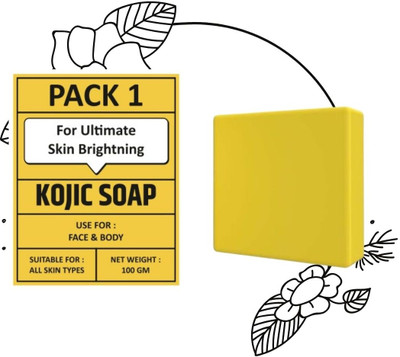 Agonize PACK OF 1 | Gentle Kojic Glow Soap| 100gm|(100 g)