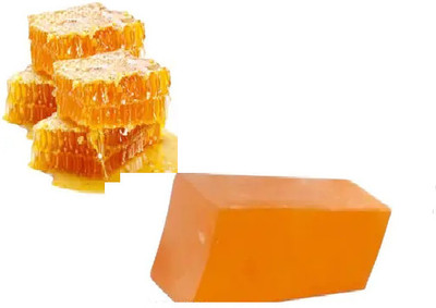 GEUTIERL HONEY Non-Toxic Honey Soap Base,Honey Soap Base for Natural Soap Making(500 g)