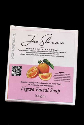 Kenkoderm Vigwa Facial Soap FOR PIGMENTATION,DARKSPOT, ACNE.INSTANT GLOWING. f(100 g)