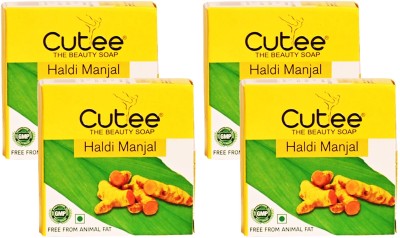 Cutee Haldi Manjal The Beauty Soap(4 x 100 g)