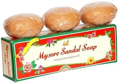 MYSORE SANDAL Soap (Pack Of 3)(450 g)