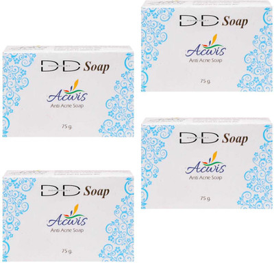 DOOMSDAY ACWIS SOAP FOR ACNE FREE SOFT & SMOOTH SKIN PACK OF 4(4 x 75 g)