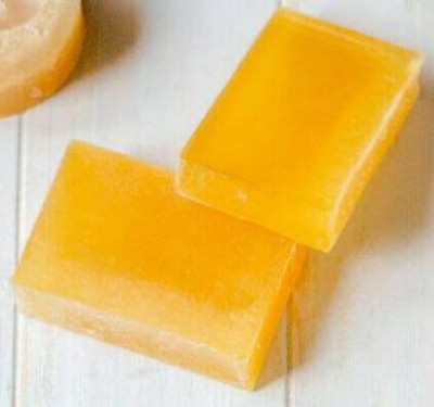 KINEX The Rich Orange Milk, and Coconut Oil Melt & Pour Soap Base(2 x 100 g)