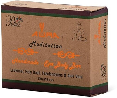 Petals Aura Meditation Handmade Spa Body Bars(3 x 100 g)