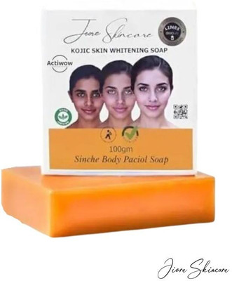 ACTIWOW Jiore Soap Invigorating Cucumber for Tanning Removal(100 g)