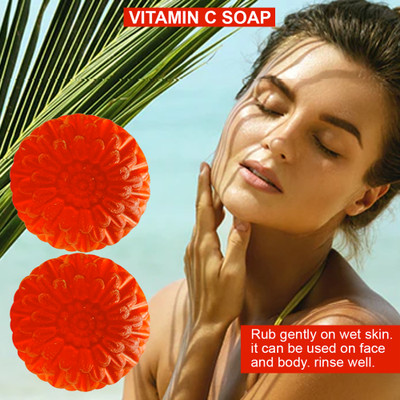 TERIHAR Mulberry Magic Vitamin C Bathing Soap (100GM) (PACK OF 2)(2 x 100 g)