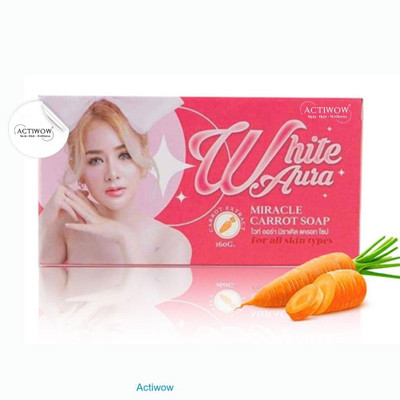 ACTIWOW White Aura Lavender Chamomile Soap for Relaxation(100 g)