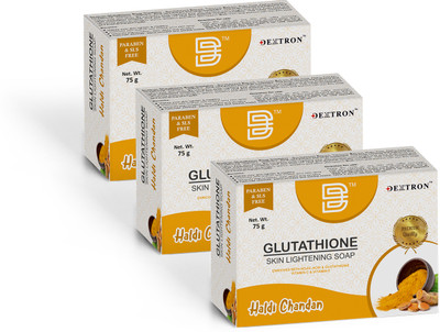 DEXTRON Haldi Chandan Soap(3 x 75 g)