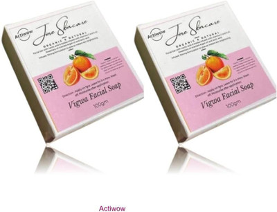 ACTIWOW Jiore Vigwa Soap for Fresh, Youthful & Radiant Skin Combo(2 x 100 g)