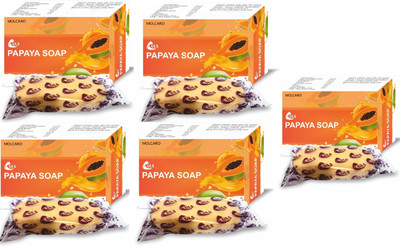 MOLCARO ULS PAPAYA SOAP 75GM(4 x 93.75 g)