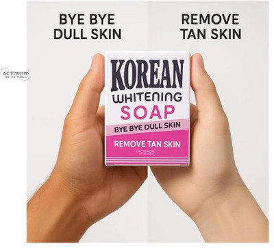 ACTIWOW Korean Soap with Herbal Spotless Whitening(100 g)