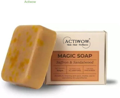 ACTIWOW Magic Soap Tropical Glow Bar with Mango and Coconut Oils(100 g)