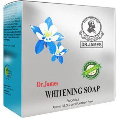 DR JAMES WHITENING SOAP AROMA OIL SLS & PARABEN FREE 80G(80 g)