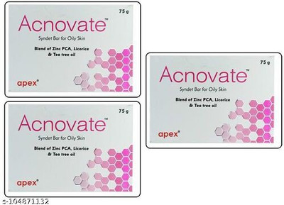 Acnovate SOAP PACK OF 3(3 x 25 g)