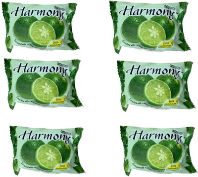 cezliar harmony green lemon shop Fruity Soap Skin Whitening(6 x 75 g)