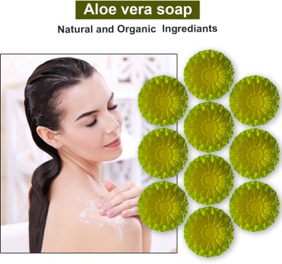 Groovy Aloe and Lavender Bath Bar (100GM) (PACK OF 10)(10 x 100 g)