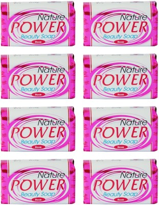 nature power NaturePower Rose Beauty Soap Pack of 8(8 x 125 g)