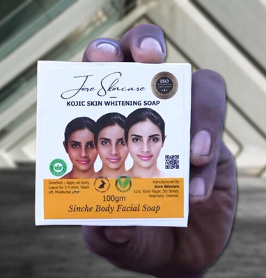 Jiore Sinche Body Facial Soap with Kojic Acid for Brightening Skin(100 g)
