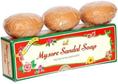 MYSORE SANDAL Trio pack 450gm (150gm X3 )(3 x 0.15 g)