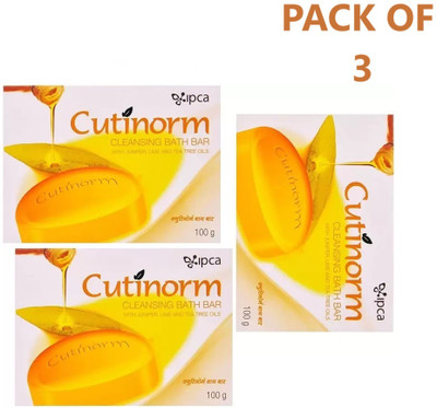 cutinorm Soap For Cleansing Bath(3 x 100 g)