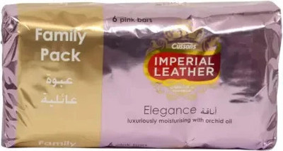 Imperial Leather ELEGANCE SOAP 125 GM PACK OF 6(6 x 125 g)