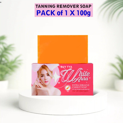 Buy TYA White Aura Soap Radiance Boosting Daily Soap 100g Carrot + Vitamin C Bright(100 g)